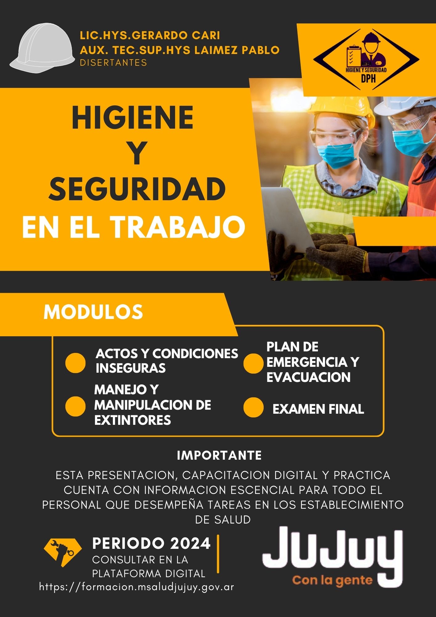 Capacitación en Higiene y Seguridad en el Trabajo 